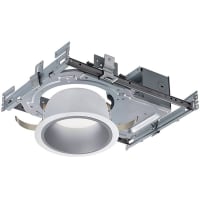 Lightolier by Signify Round LED Downlighting, 4in, 1500LM 80CRI 3500K Open Style, Clear Diffuse, 0-10