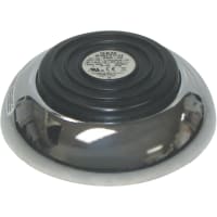 Linemaster Foot Switch, SPDT-NO, Cast Zinc, Single Stage, 10A, 125VAC, 6 Ft., GEM-V Series