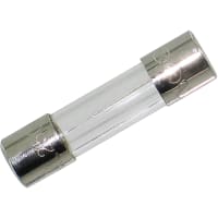 Littelfuse Fuse Cylinder Slow Blow/Time Lag 5A Dims 5x20mm Glass Cartridge 250VAC 0.01Ohms