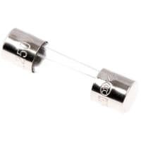 Littelfuse Fuse, 2A Glass Cartridge, Time Lag, 250 VAC 5X20mm, 218 Series