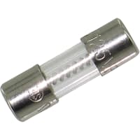 Littelfuse Fuse Cylinder Fast Acting 2A Sz 2AG Supplemental Dims 0.177x0.57" Glass 250VAC