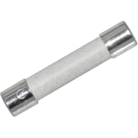 Littelfuse Fuse Cylinder Slow Blow 5A Sz 3AG Supplemental Dims 0.25x1.25" Ceramic 250VAC