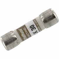 Littelfuse Fuse, Midget, Fast-Acting, 30 A, 600, 0.406 in., 1.5 in.