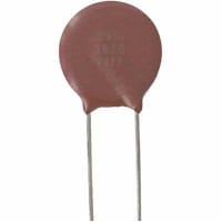 Littelfuse RoHS Varistor, Circuit Protection;25VAC/ 31VDC;76V;10A;Metal Oxide;5000pF;Radial