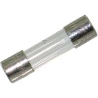 Littelfuse Fuse Cylinder Slow Blow/Time Lag 0.125 A Supplemental Dims 5.2x20 mm Glass Axial