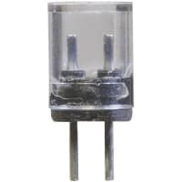 Littelfuse Fuse, Subminiature, Very Fast-Acting, 1/500 A, 125 V, 2200 Ohms, Plug-In