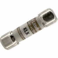 Littelfuse Fuse, 0.25 A, 600 V, Fast Acting, 1.5 in., 0.406 in., KLK Series