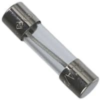 Littelfuse Fuse Cylinder Slow Blow/Time Lag 5A Dims 5x20mm Glass Cartridge 125VAC 0.02Ohms