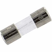 Littelfuse Fuse, 2.5 A, 250 V, Fast Acting, 0.57 in., 0.177 in., 225 Series