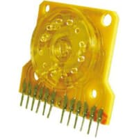 Lorlin 1P 12 way PCB wafer rotary switch, 500mA