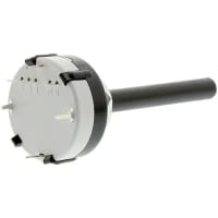 Lorlin Rotary Switch, 16 Way, M10 x 0.75 Mounting, Through Hole, IP65