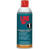 LPS Lubricant, Greaseless, 11 wt oz Aerosol, LPS 1 Series