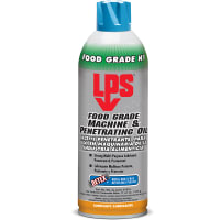 LPS Machine & Penetrating Oil, Food Grade, w/DETEX, Colorless, Aerosol 11 wt oz