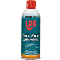 LPS Dry Film Silicone Lubricant, Colorless Thin Film, 11 wt oz, Aerosol