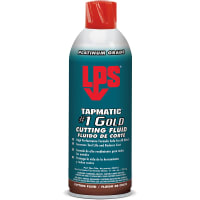 LPS Gold Cutting Fluid, Aerosol 11 wt oz, Works With All Metal, Tapmatic Series