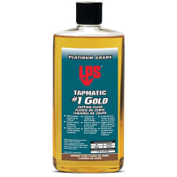 LPS Gold Cutting Fluid, 16 fl oz Bottle, Used For All Metal, Tapmatic Series