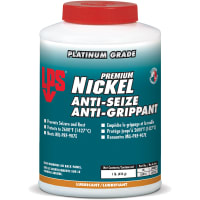 LPS Nickel Anti-Seize, 1 lb Unit, Silver, Acid Resistant, Anti-Grippant