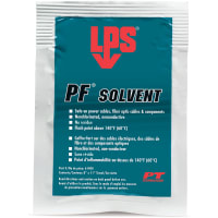 LPS PF Solvent, High Flash Point, 1 Towel Packet, Penetrating Degreaser