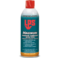 LPS Lubricant, PTFE, High Performance, 11 oz Aerosol, Magnum Premium Series