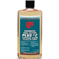 LPS Cutting Fluid, Dual Action Plus #2, 16 fl oz bottle, Tapmatic Series