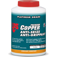 LPS Copper Anti-Seize, Lead-Free, 1 lb Unit, Highly Adhesive, Platinum Grade