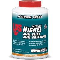 LPS Nickel Anti-Seize, 1/2 lb Unit, Silver, Acid Resistant, Anti-Grippant