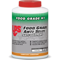 LPS Anti-Seize Compound, H1 Food Grade, Brush-Top Can, Odorles, 0.5 lb