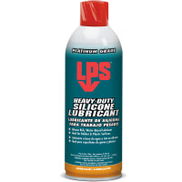 LPS Heavy-Duty Silicone Lubricant, Water-Based, Aerosol, 13 wt oz, White