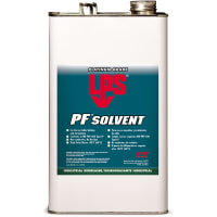 LPS PF Solvent, High Flash Point, 1 Gallon Can, Penetrating Degreaser, Clear