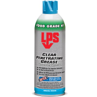 LPS Grease, H1 Food Grade Clear Penetrating Grease with DETEX, 11 oz Aerosol