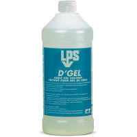 LPS Cable Gel Remover, Cable Gel Solvent, 32 fl oz bottle, D'Gel Series