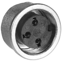 Lumberg Socket 3 0.75 sq. mm 5 A 250 VAC PA GF -2 pF 10.7 in., KFV Series