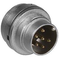 Lumberg Socket 6 0.75 sq. mm 5 A 250 VAC PA GF -2 pF 18 mm