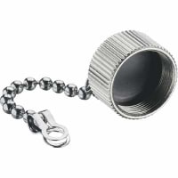 Lumberg Metal Cap For Male W/Chain