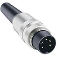 Lumberg Plug, IEC 61076-2-106, IP40, Straight, Threaded Joint, Solder Terminal