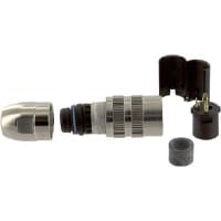 Lumberg Socket Accessory, For 61076-2-106, IP68, W/Threaded Joint And Solder Terminals