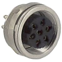 Lumberg Socket 7 0.75 sq. mm 5 A 250 VAC PA GF -2 pF 10.7 in.