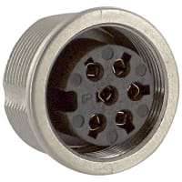 Lumberg Connector IP68 Watertight Locking 6 0.75 5 A 250 VAC -2 pF