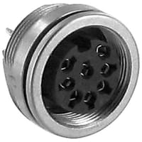 Lumberg Connector IP68 Watertight Locking 8 0.75 5 A 60 VAC -3 pF