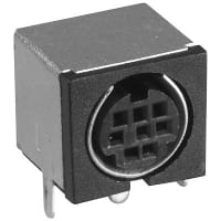 Lumberg Connector, Socket, 1 A (Max.) AC, 2 A (Max.) DC, 100 VAC (Max.), 12 VDC (Max.)