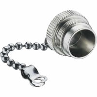 Lumberg Metal Cap For Female W/Chain