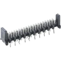 Lumberg Tab Header, No Retaining Hooks, Solder Contacts Dual Row Parallel