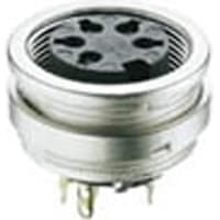 Lumberg Conn, Electrical, Pnl Receptacle, Socket Cont, 12 Cond, 12 Poles, Solder, 60V, 3A, IP40