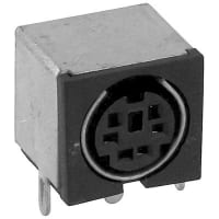 Lumberg Connector, Socket, 1 A (Max.) AC, 2 A (Max.) DC, 100 VAC (Max.), 12 VDC (Max.)