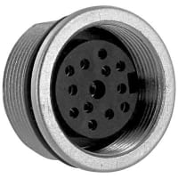 Lumberg Connector, IP68 Watertight Locking, 12, 0.25, 3 A, 60 VAC, 10^12 Ohms, -3 pF