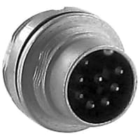 Lumberg Connector, IP68 Watertight Locking, 8, 0.75, 5 A, 60 VAC, 10^12 Ohms, -3 pF