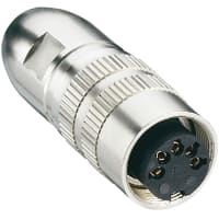 Lumberg Socket with threaded joint and solder terminals, 360 shielded