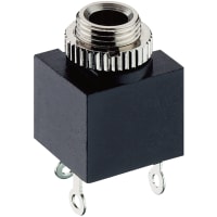 Lumberg Jack chassis socket, 3.5 mm, upright version