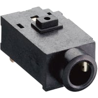 Lumberg Jack chassis socket, 3.5 mm, angular version