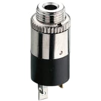 Lumberg Jack chassis socket, 2.5 mm